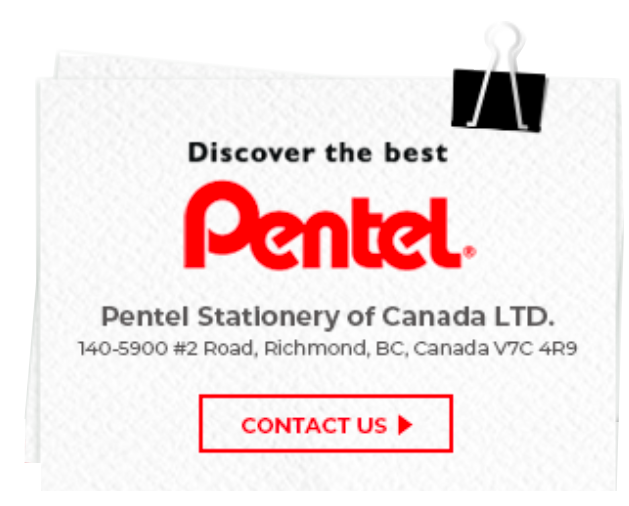 【急募】　日系大手文具メーカーにて倉庫スタッフ募集！ - Pentel Stationery of Canada Ltd イメージ画像